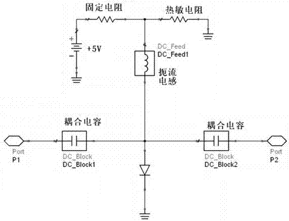Temperature compensation equalization circuit of TR assembly