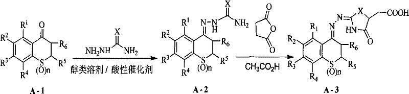 Antifungal agent 2-[(2,3-dihydro-4H-benzo-[b]thiapyran-4-ylidene) hydrazono]-4-oxotetrahydro thiazole (oxazole)-5-acetic acid derivative