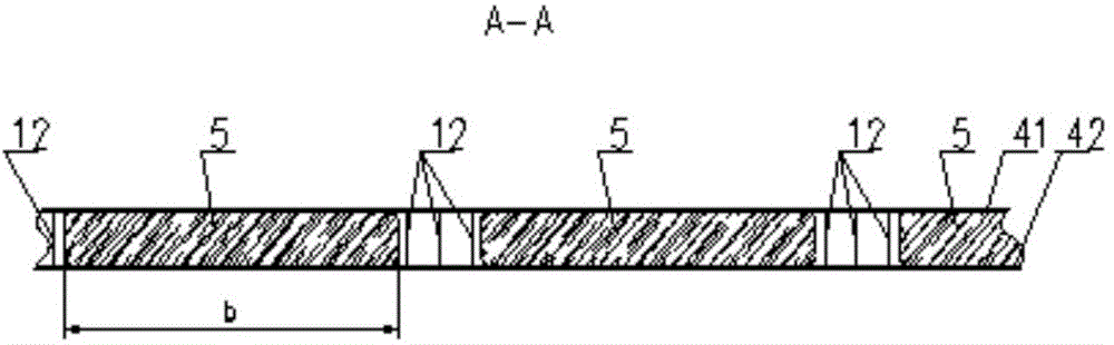 Beating-up mechanism with function of controlling post-forming thickness of double-layer fabric