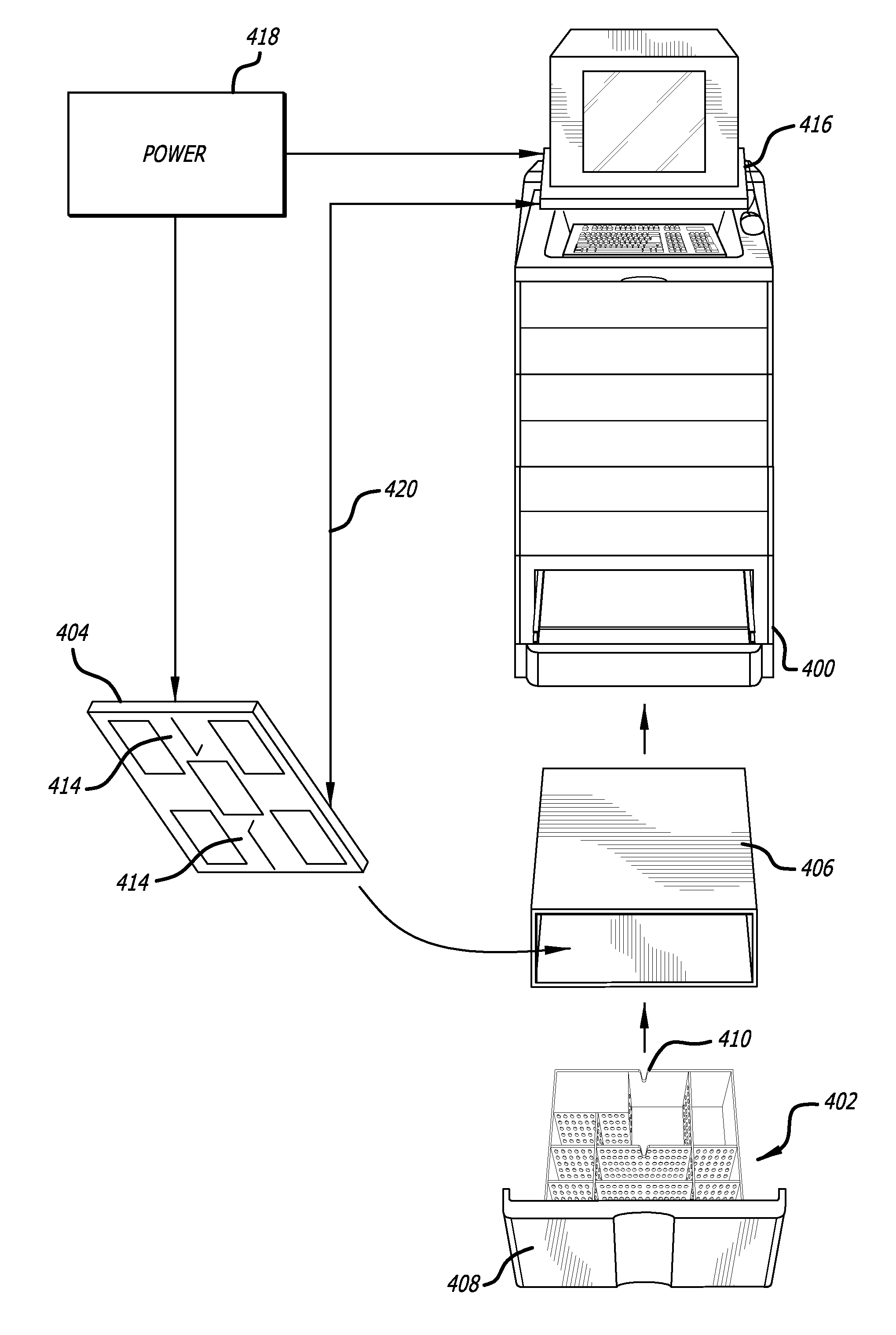 Self-contained RFID-enabled drawer module