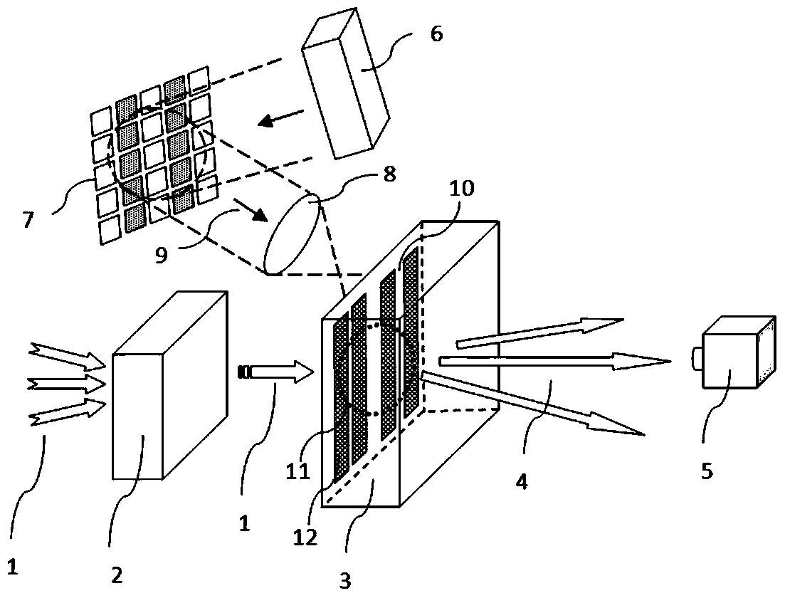 Terahertz Spectrum Measuring Device and Its Measurement Method Based on Diffraction Effect