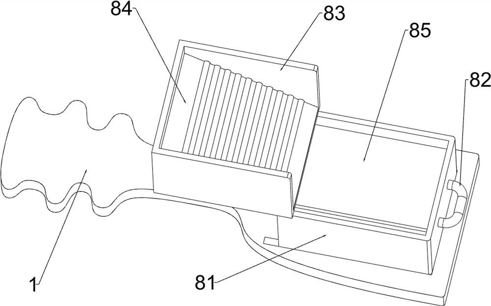 Gypsum board cutting device for building suspended ceiling