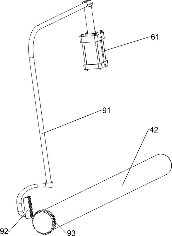 Gypsum board cutting device for building suspended ceiling