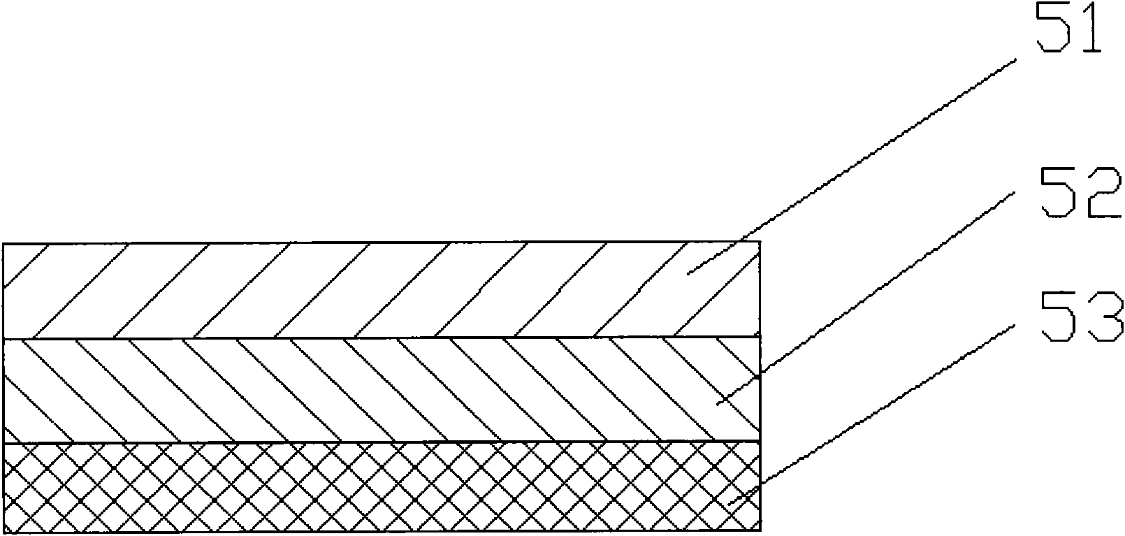 Vacuum thermal baffle packaging film and preparation method thereof