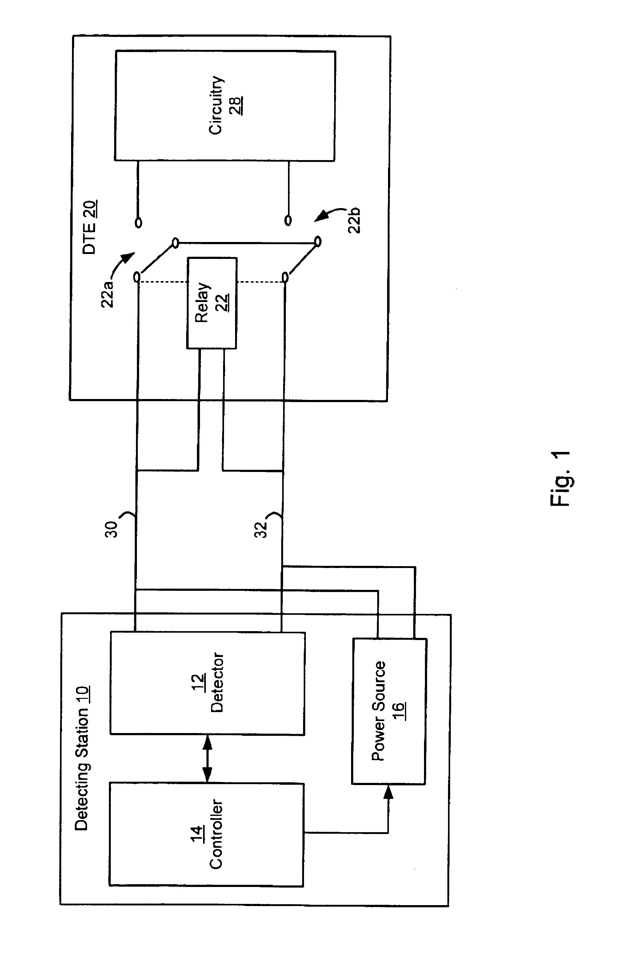 System and method for detecting a device requiring power