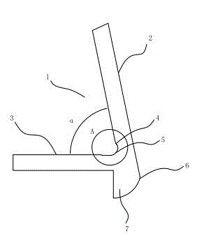 Novel angle aluminum structure