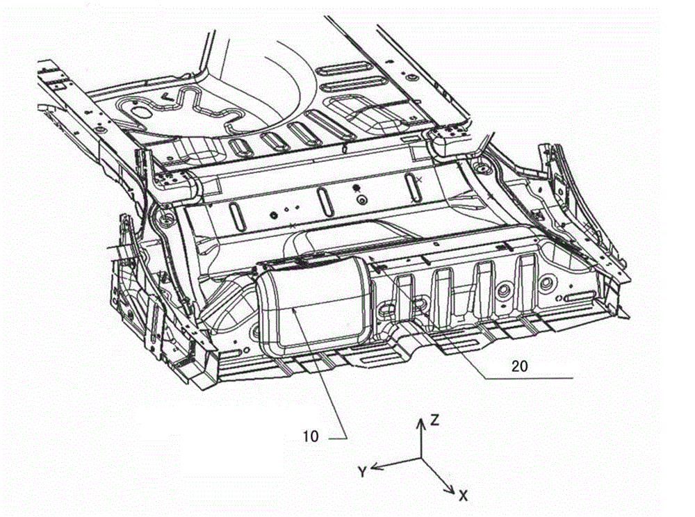 Leg supporting device used for seat of vehicle