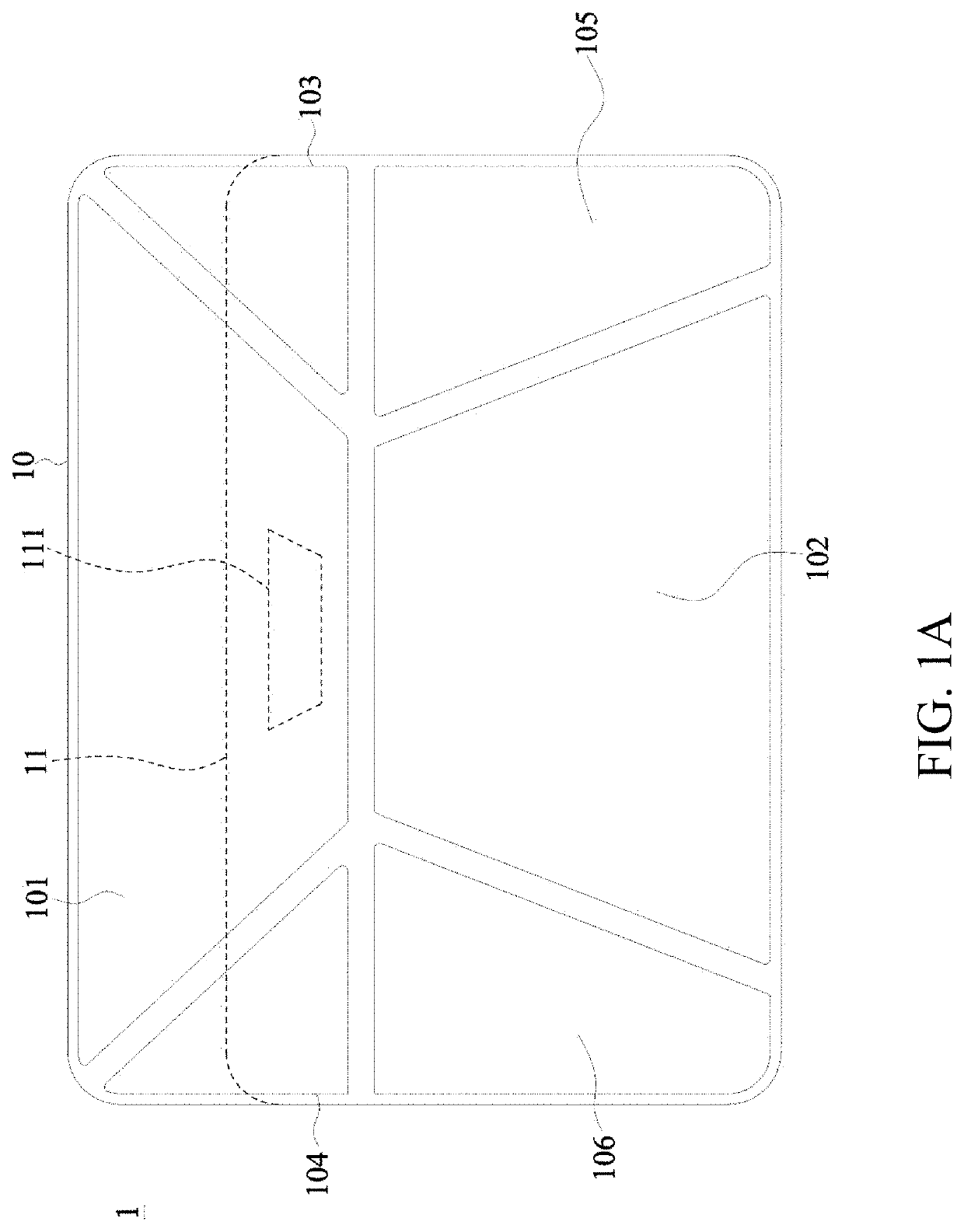 Folding shelf