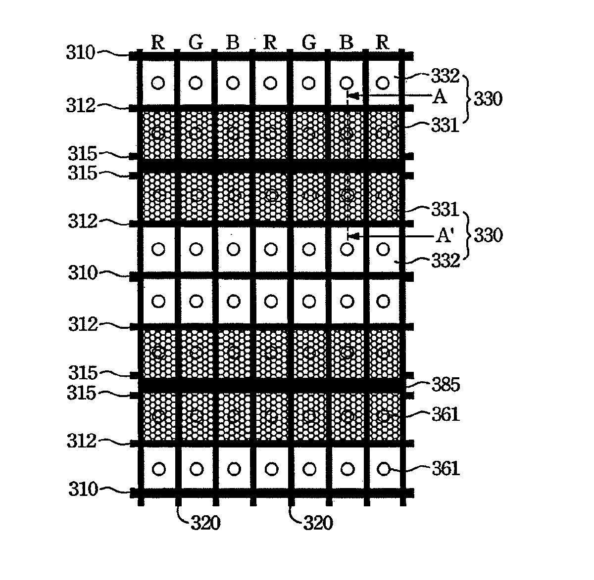 Transflective LCD device