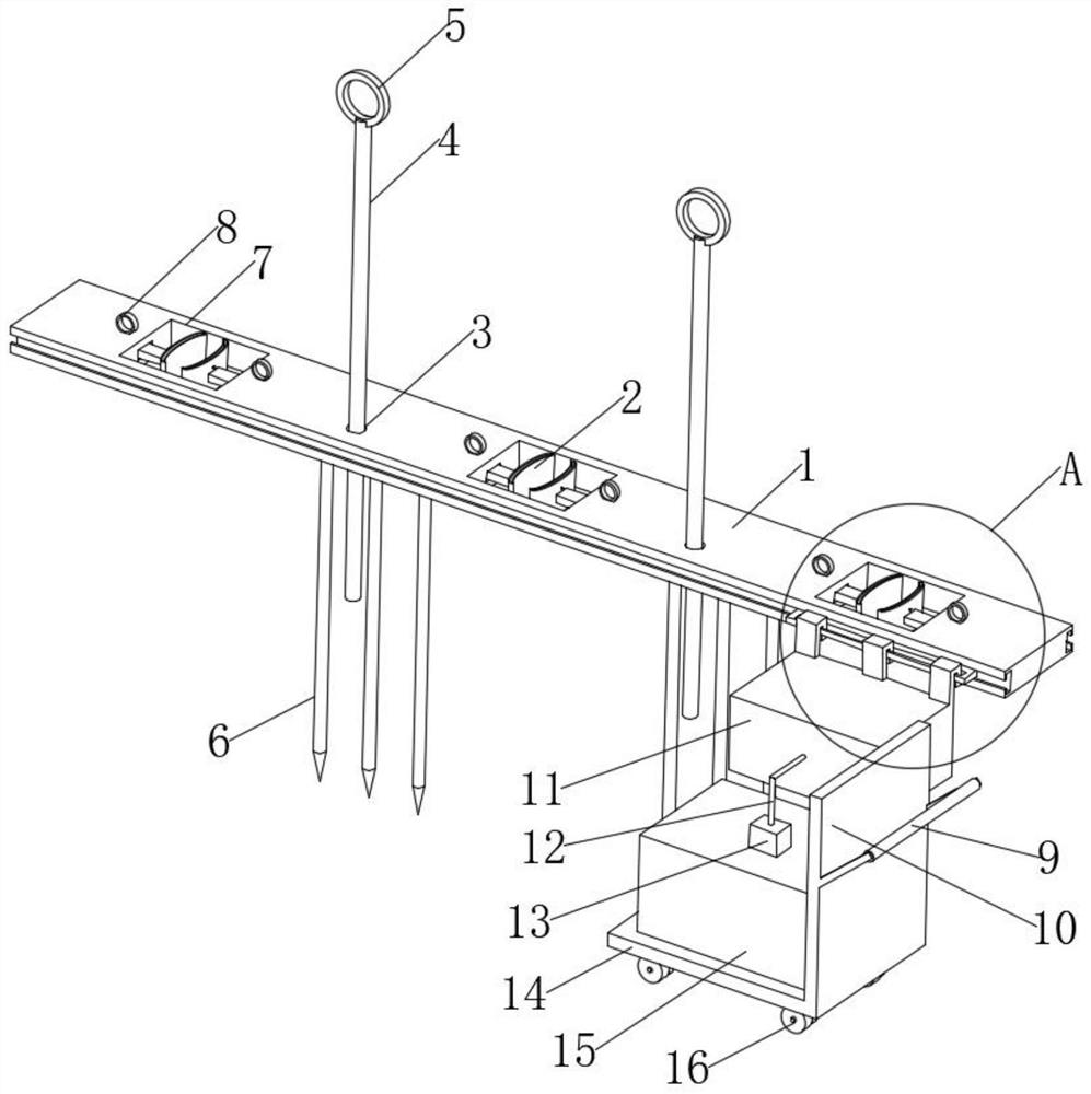 Intelligent equipment for fruit tree collimated planting