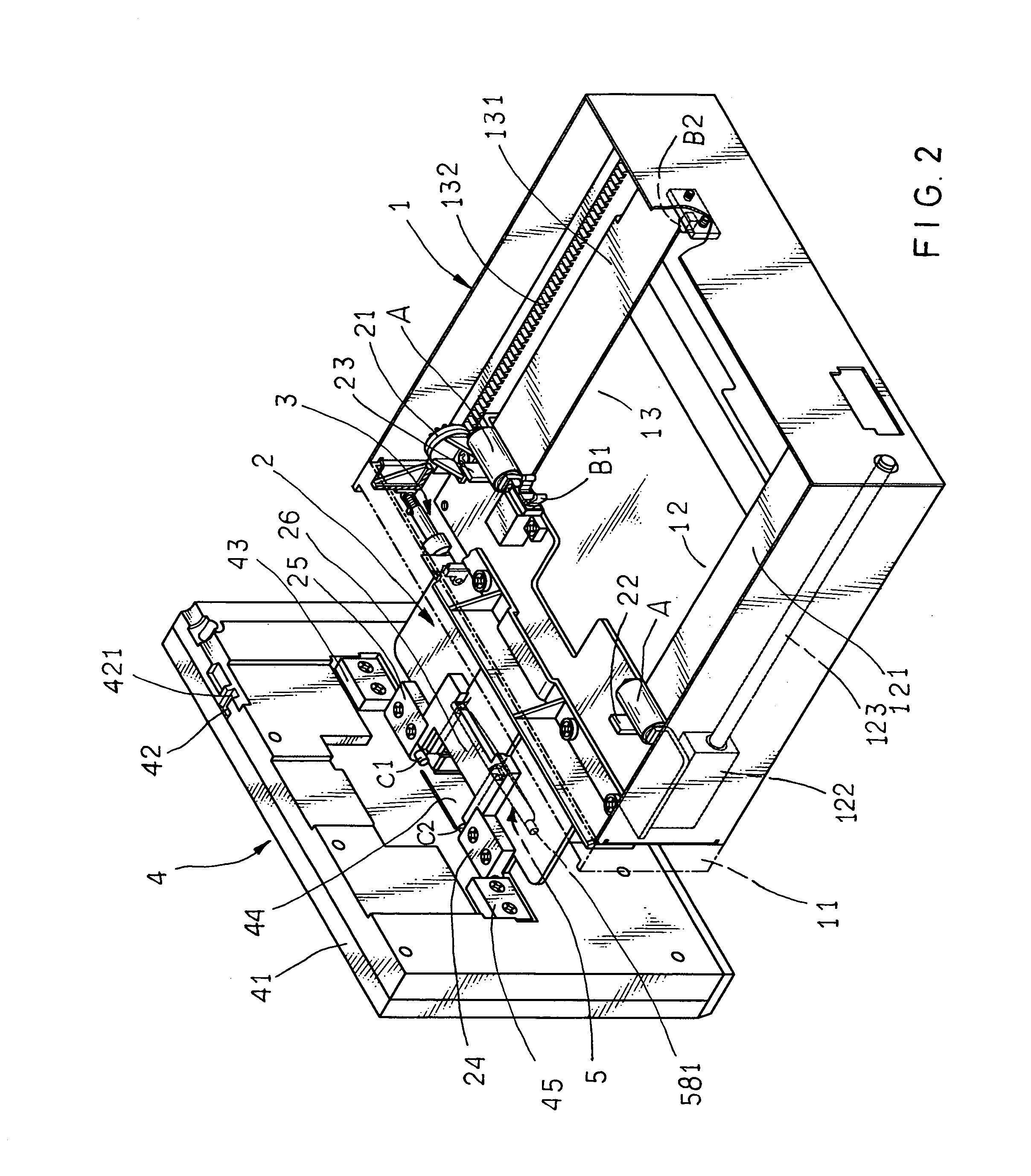 Mechanical and automatic liquid crystal display device