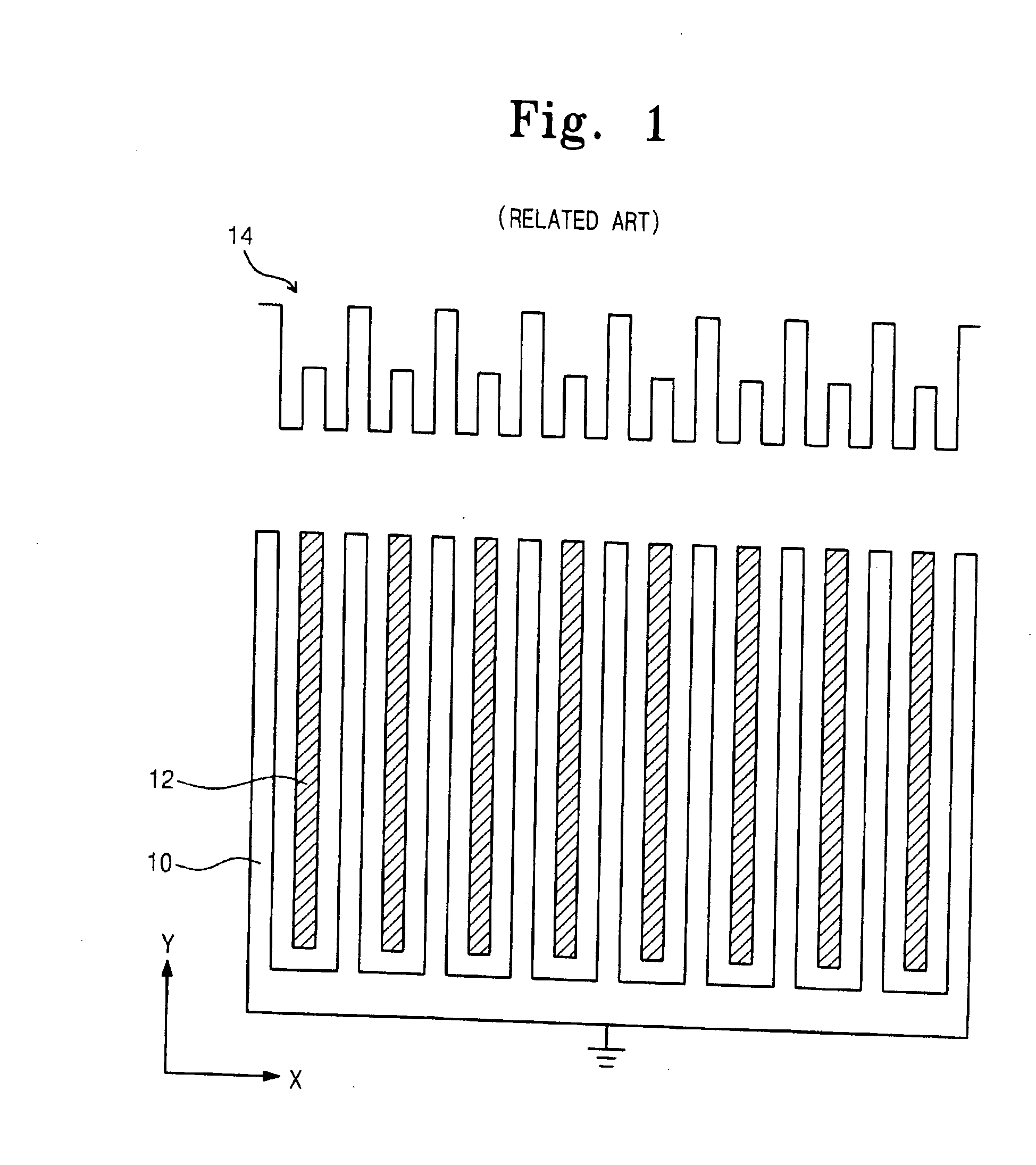 Monitoring pattern for detecting a defect in a semiconductor device and method for detecting a defect