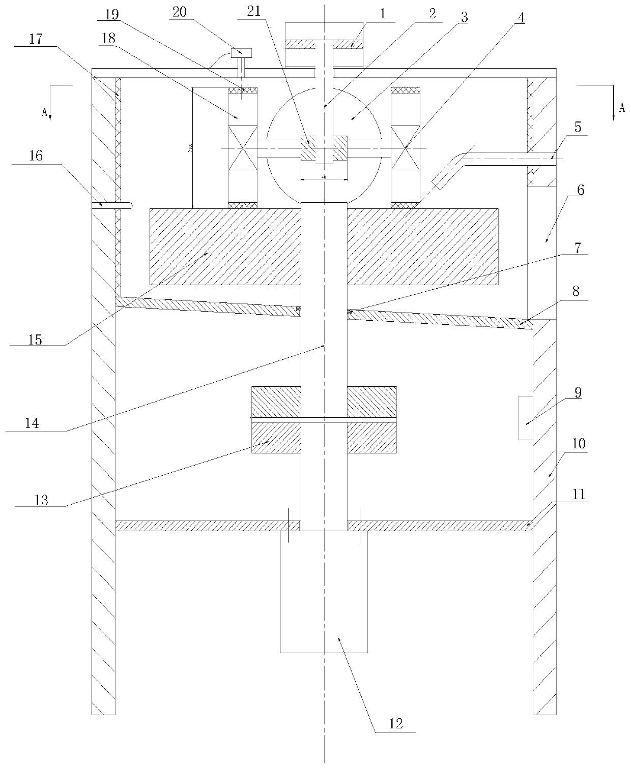 Temperature-variable abrasion instrument capable of studying rolling and sliding friction behaviors of rubber simultaneously