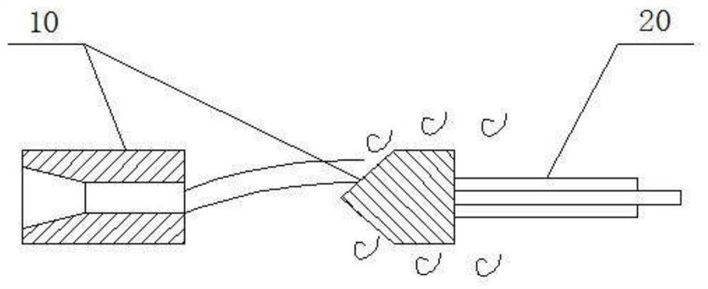 Environment airflow energy collecting device and method