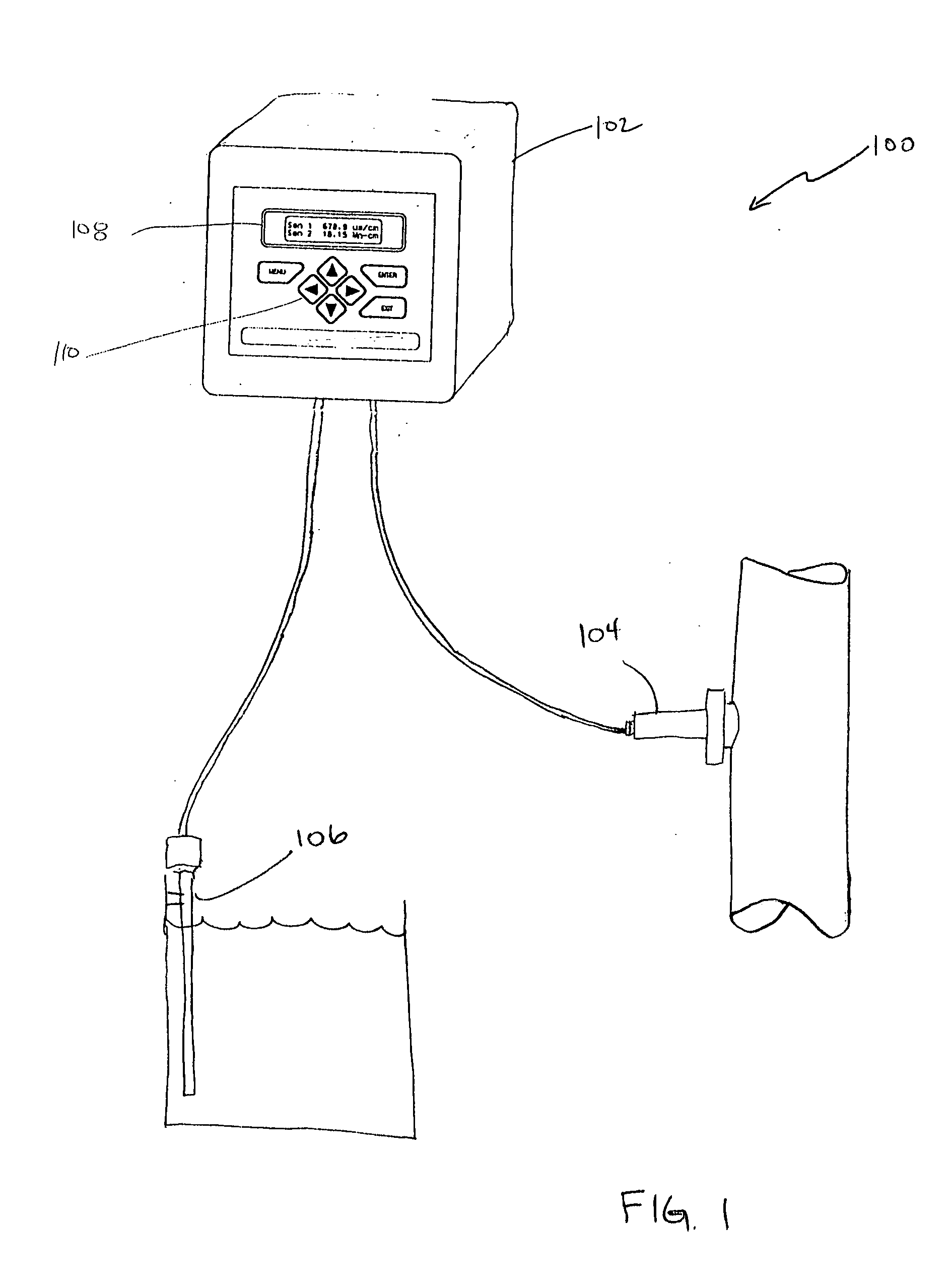Turbidity sensing system with reduced temperature effects