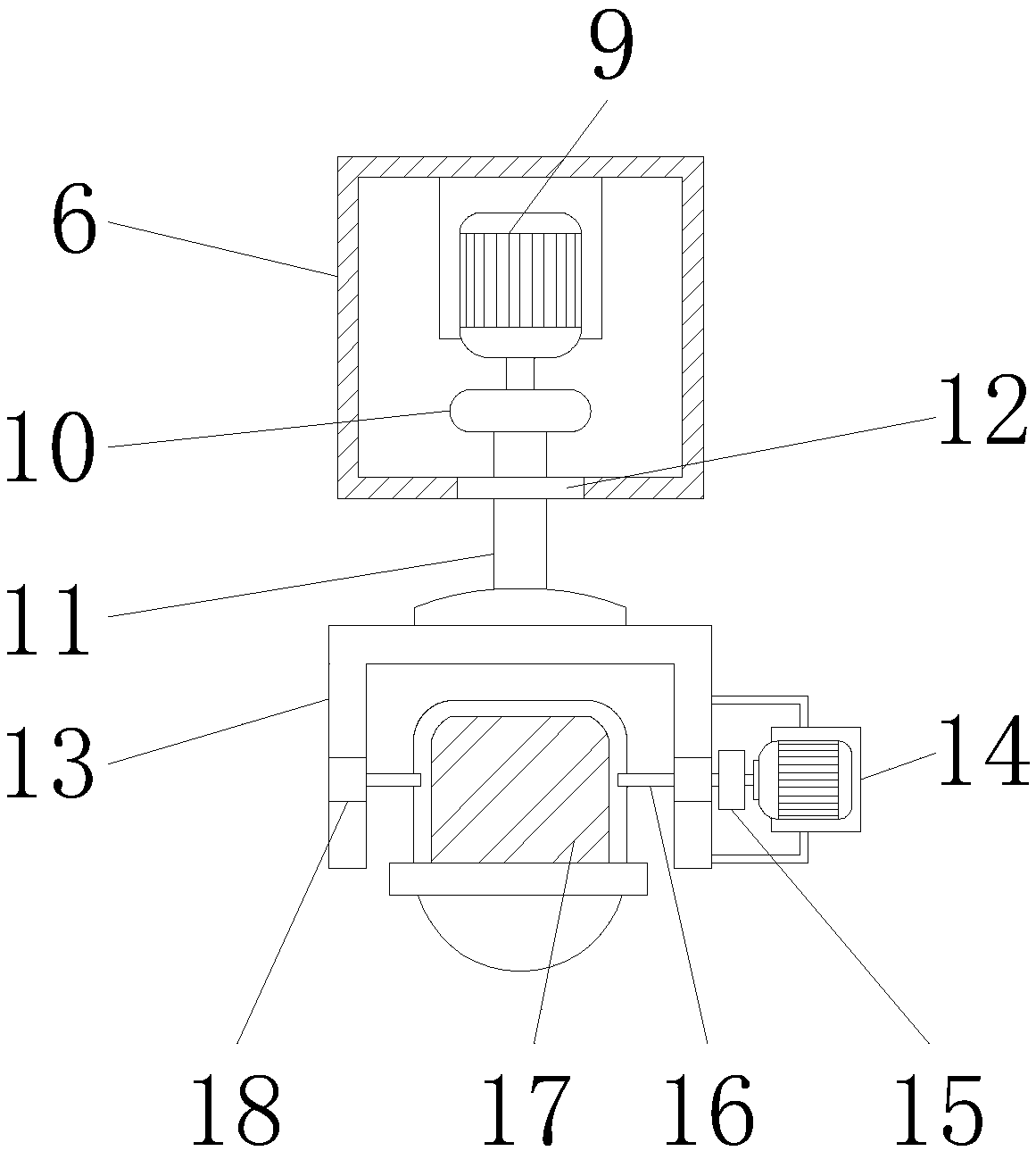 Device for realizing indoor accurate positioning by utilizing LED lighting