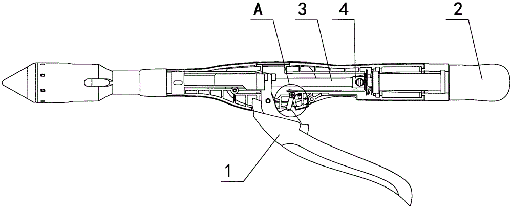 Stapler and its internal safety device