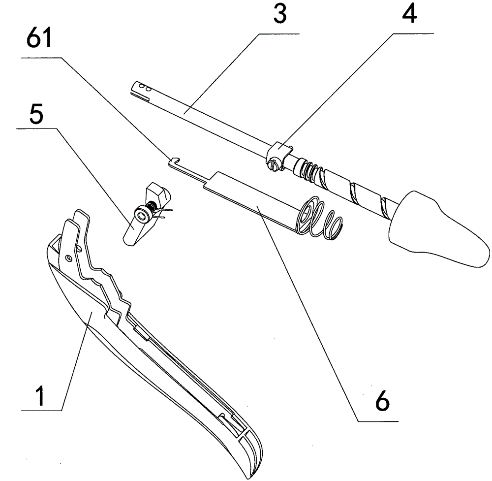 Stapler and its internal safety device