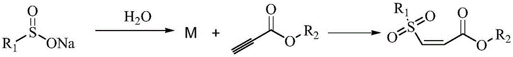 One-pot synthesis method of (Z)-type sulfonyl olefine acid ester compound