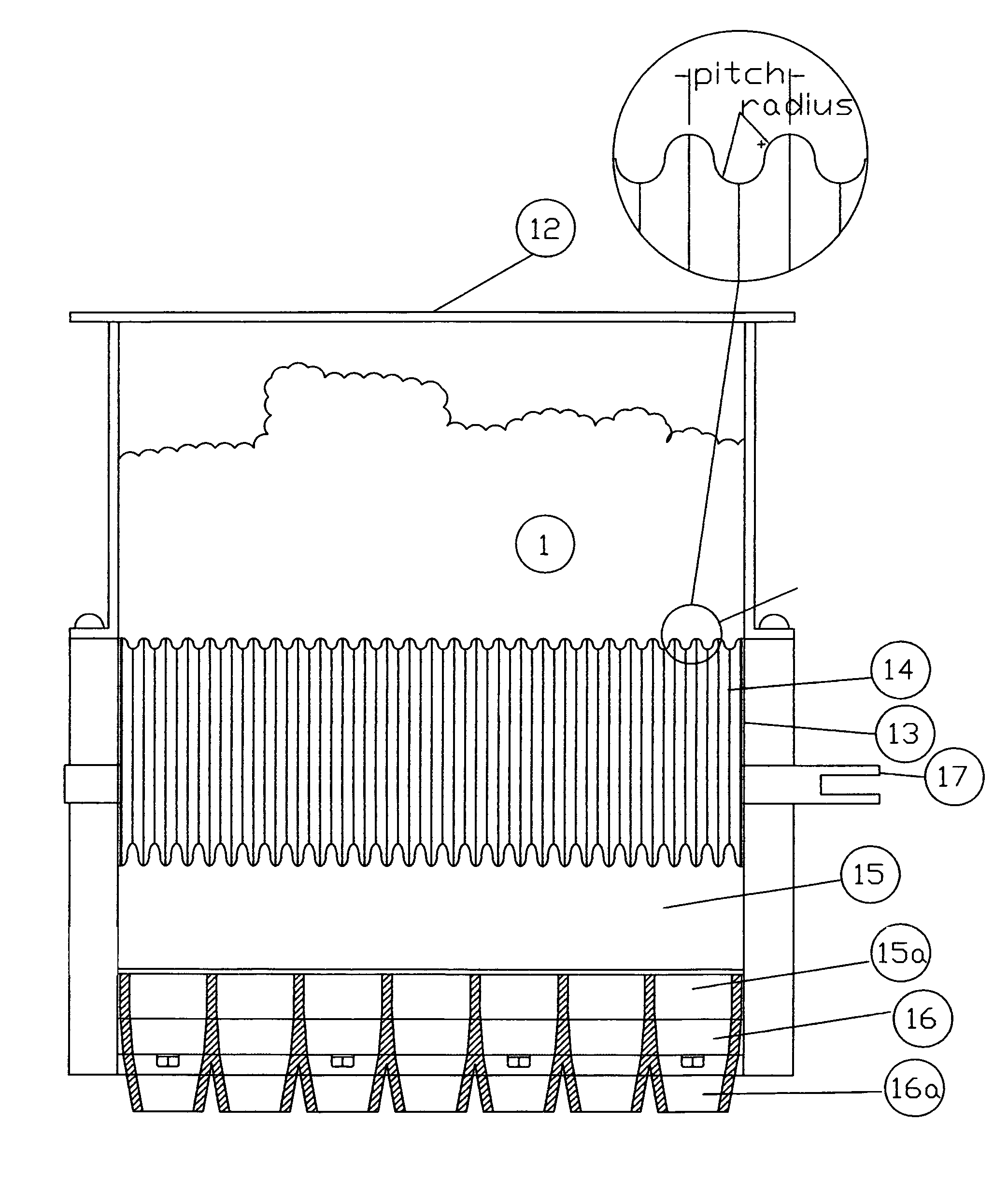 Device for controlled metering of semi solid food products