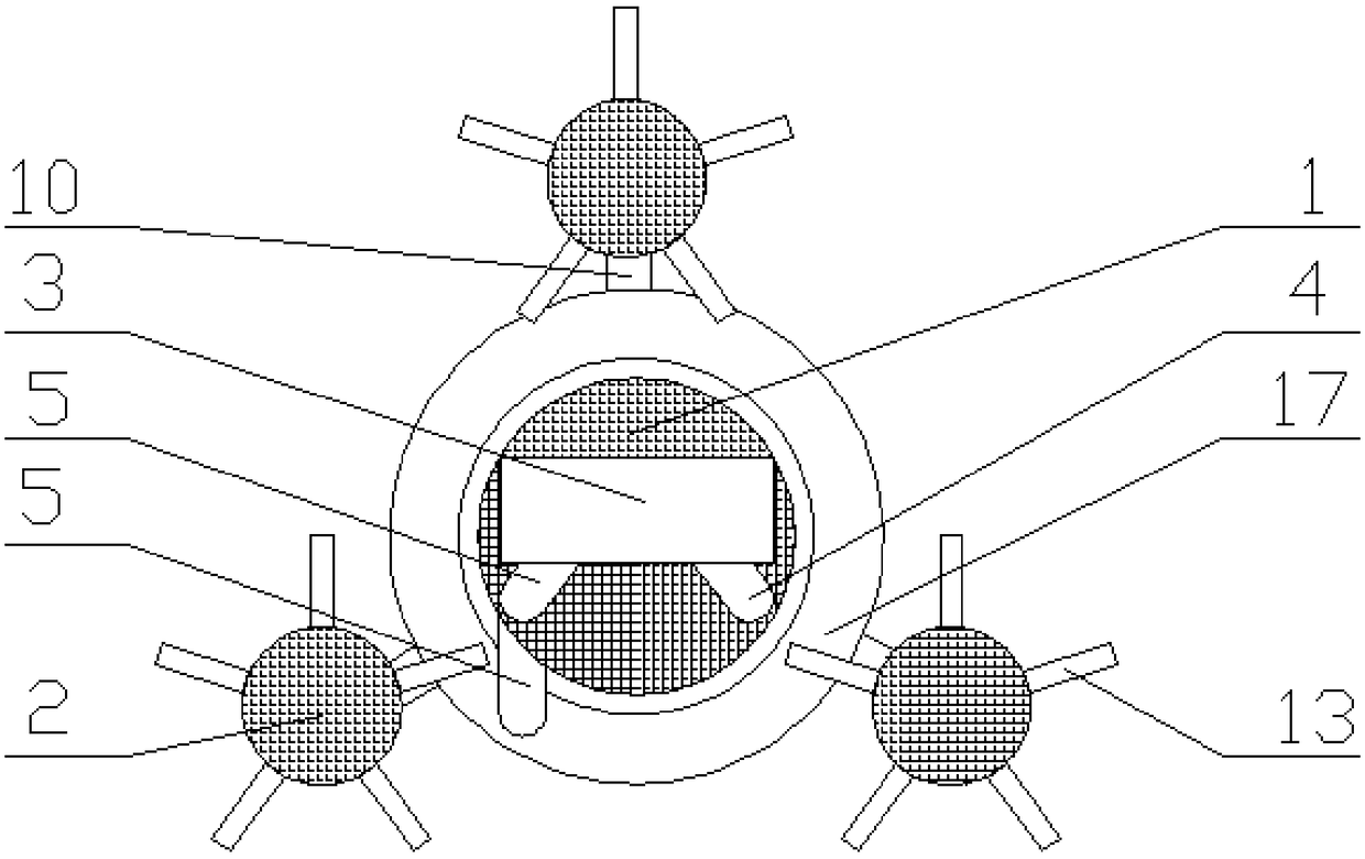 Movable oxygen-rich aerating device