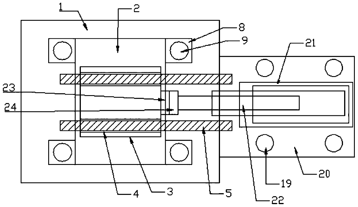 Three-beam gate type dual-power intelligent nuclear head molding press