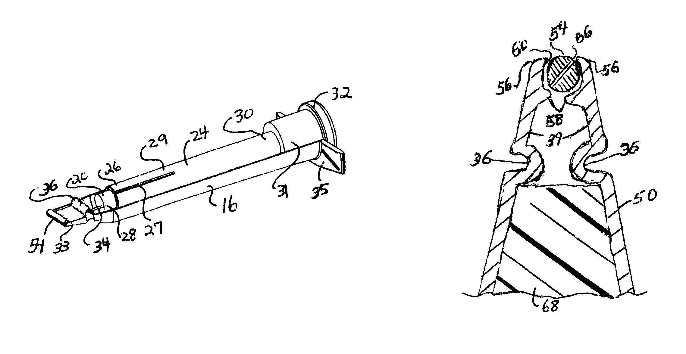 Applicator with flexible dispensing end