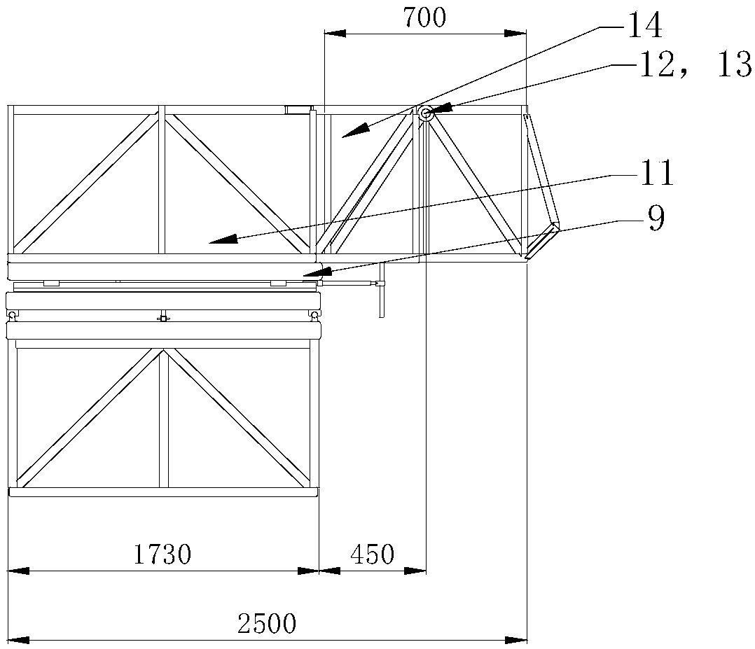 A crane simulator somatosensory simulation method and device