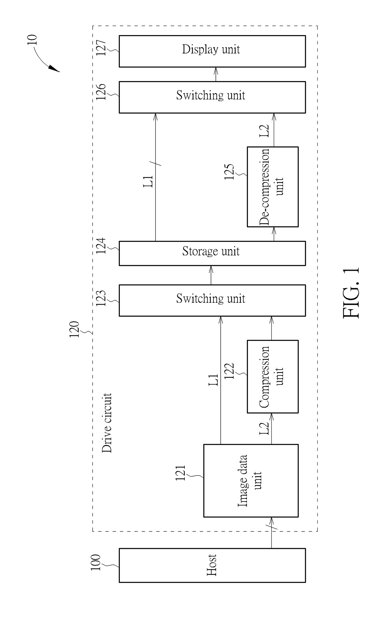 Data Compression System for Liquid Crystal Display and Related Power Saving Method
