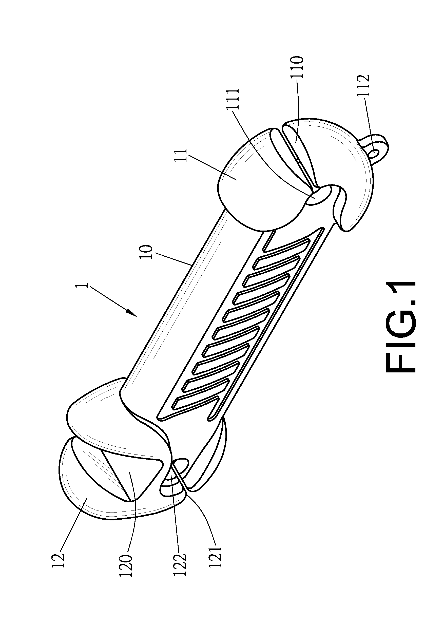 Holder of a portable electric device