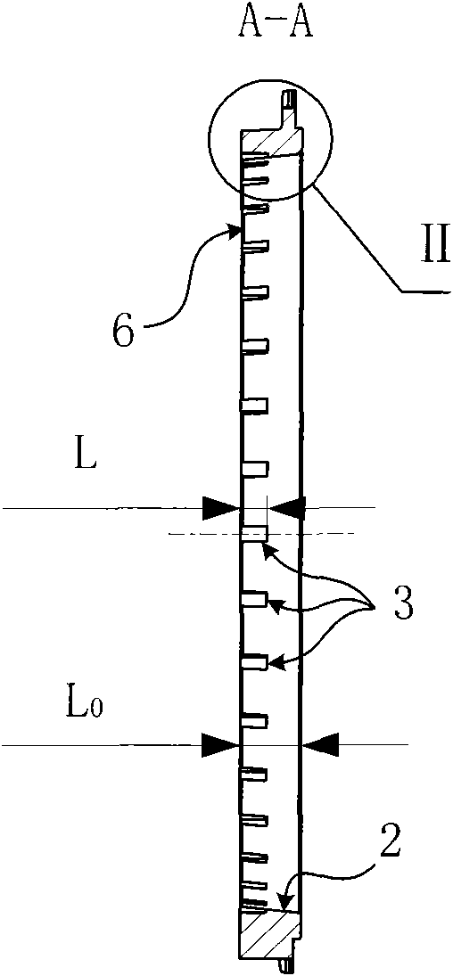 Short-stroke synchronizer ring