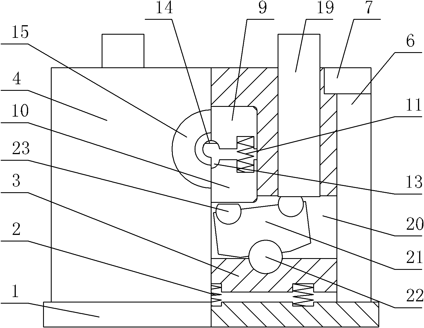 Fine shearing device for steels