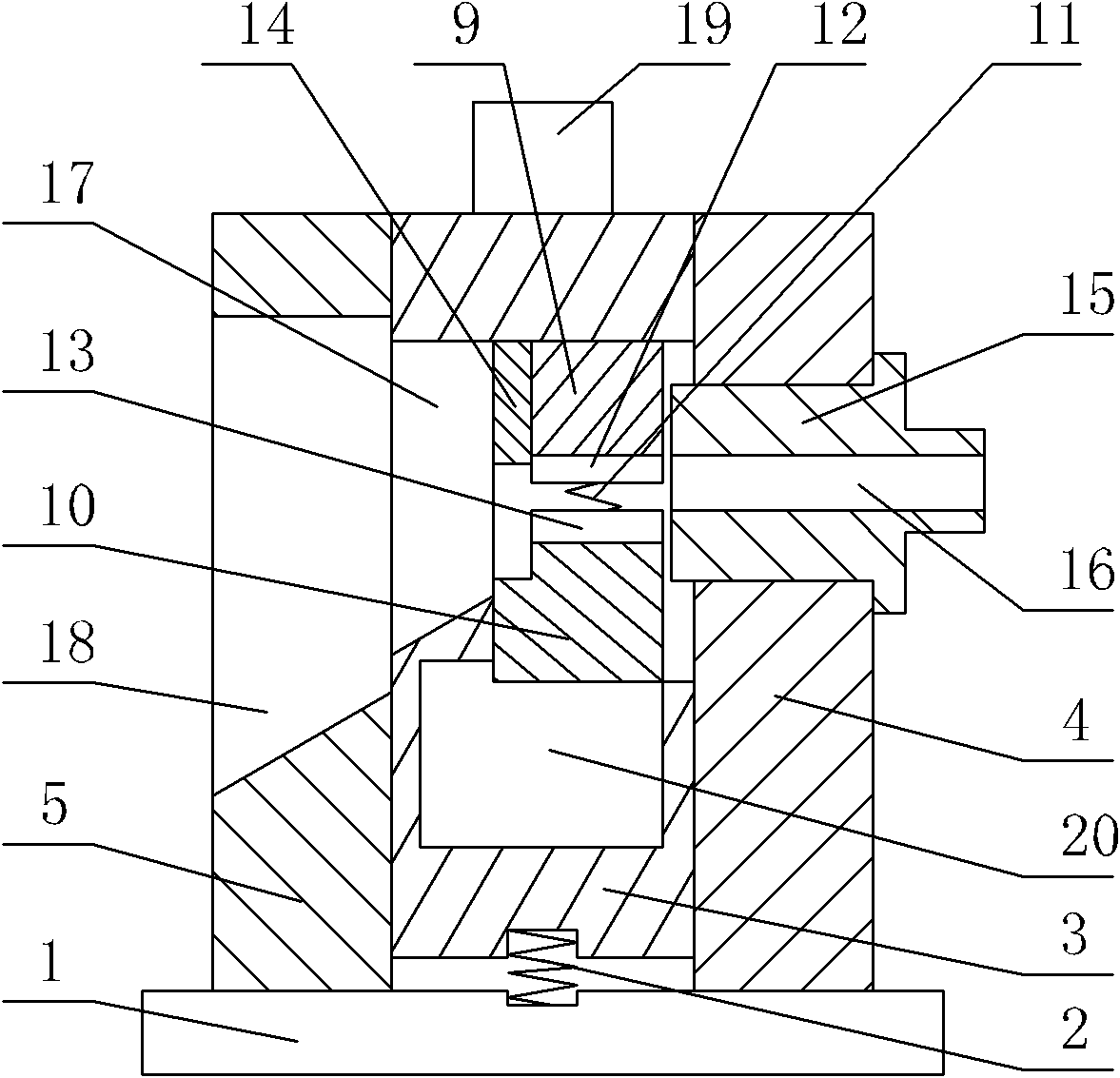 Fine shearing device for steels