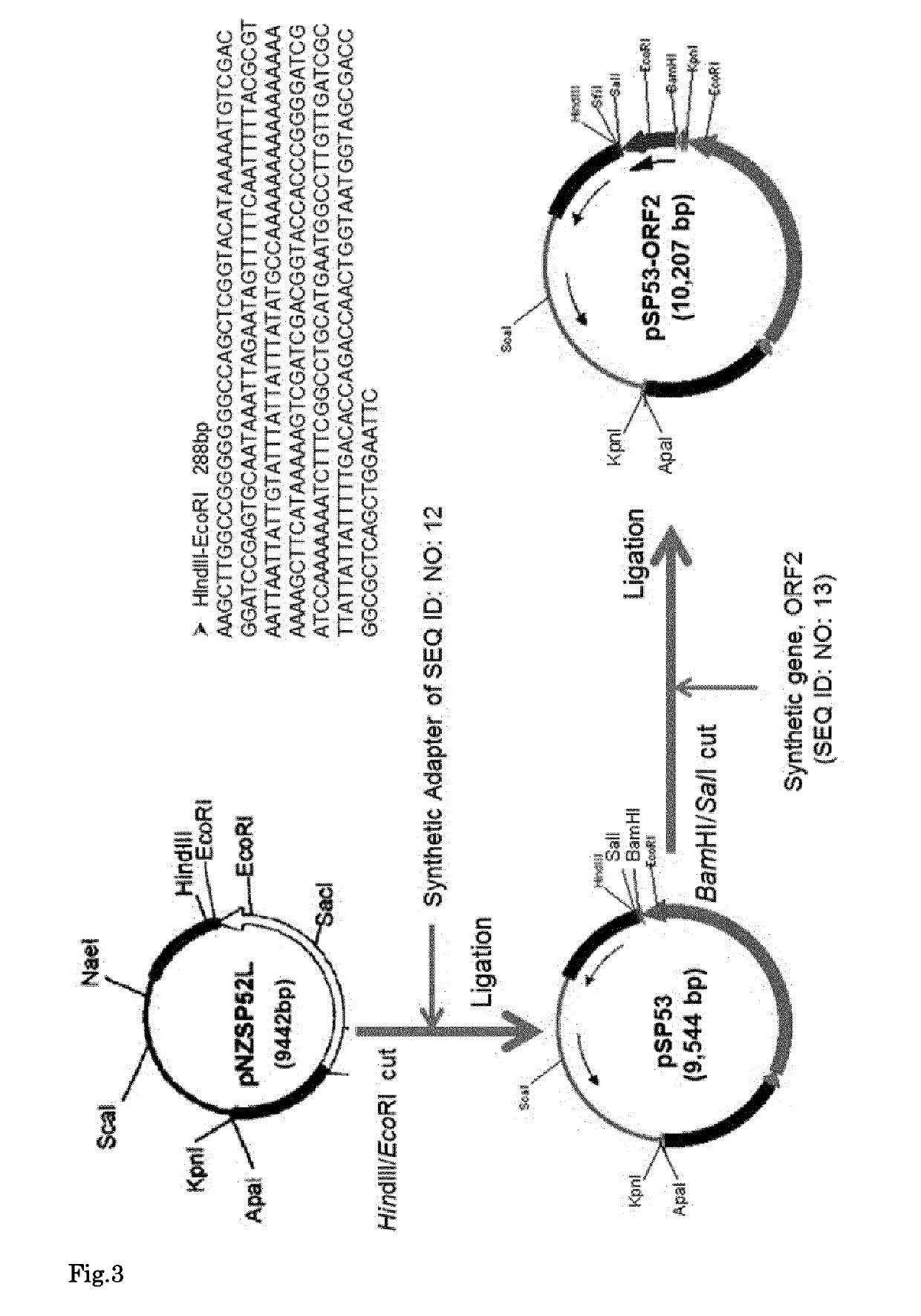 Multivalent recombinant spv