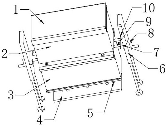 A mold for the production of concrete prefabricated components