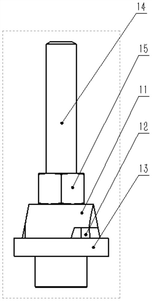 Auxiliary positioning device for welding body and point of end mill