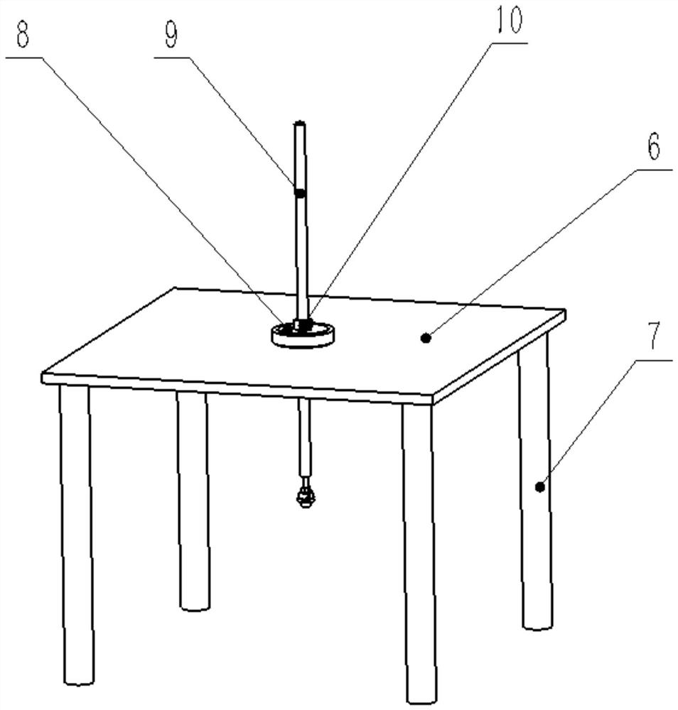 Auxiliary positioning device for welding body and point of end mill