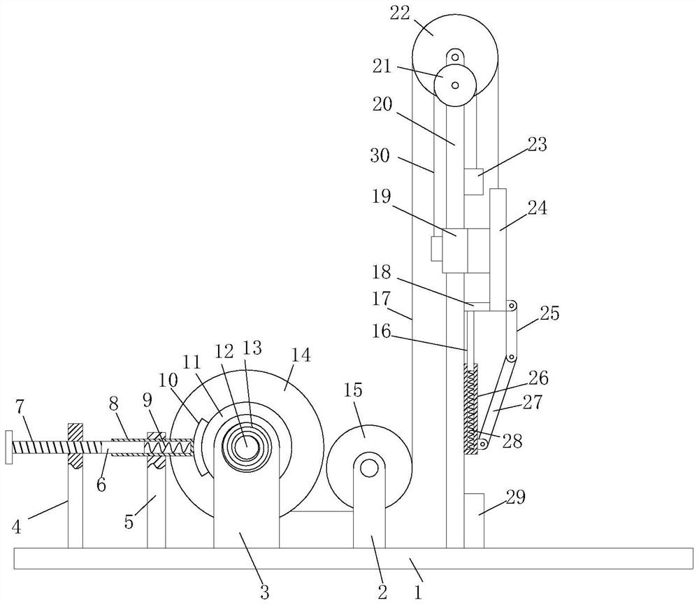 Lower limb exercise device for orthopedic nursing