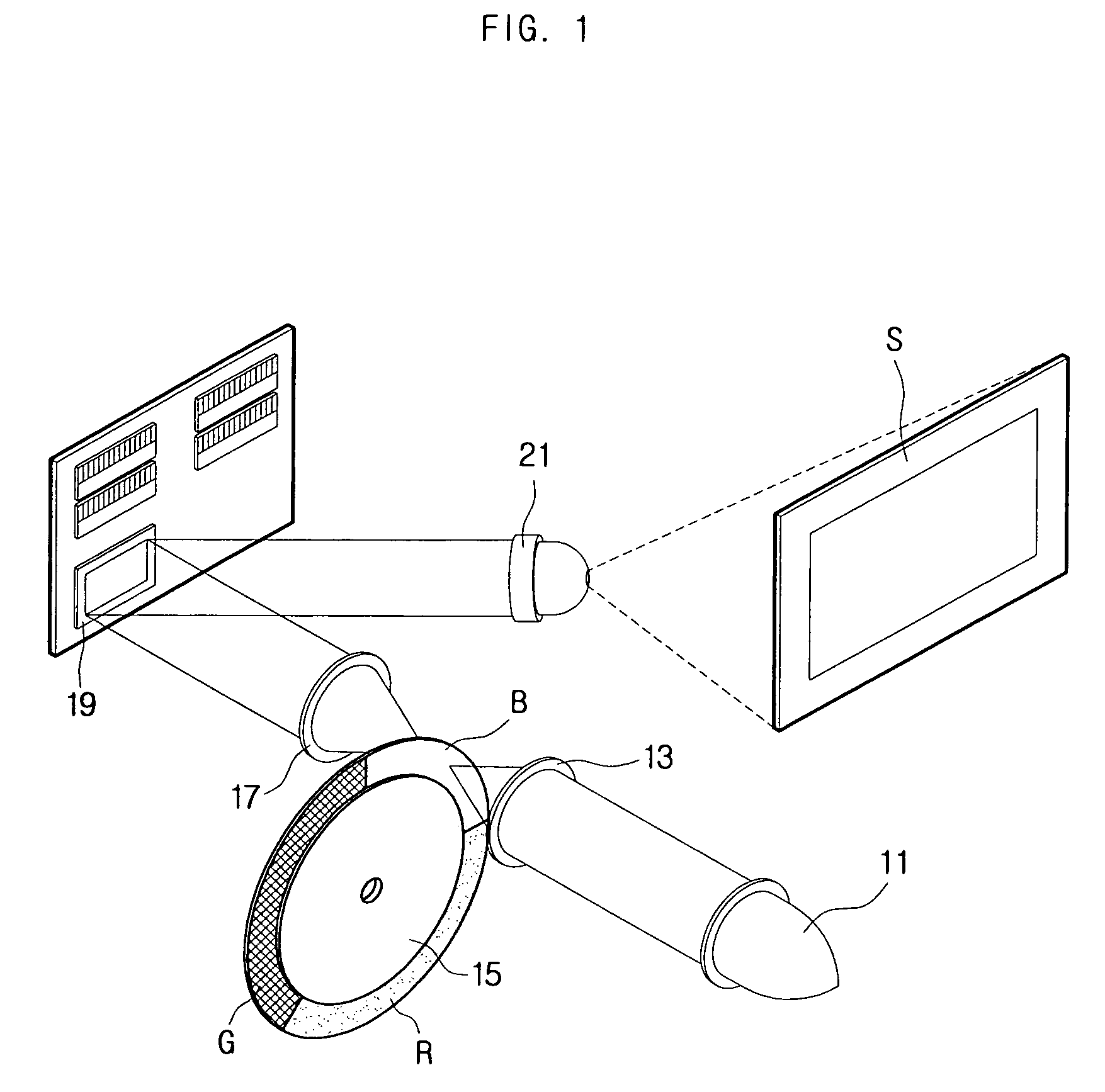 Vibration type tilting device