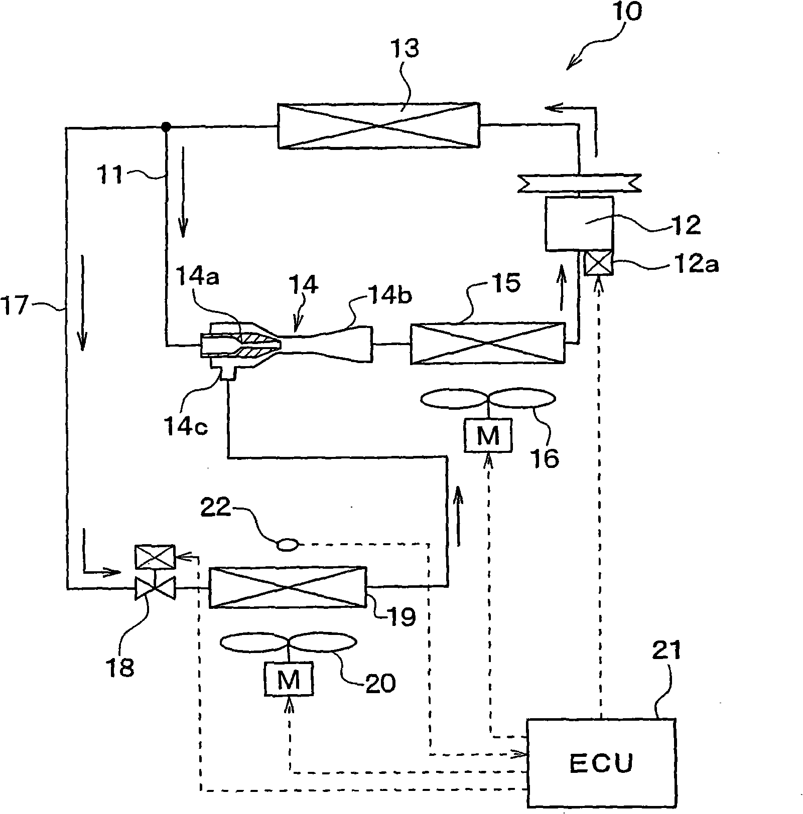 Ejector type refrigeration cycle