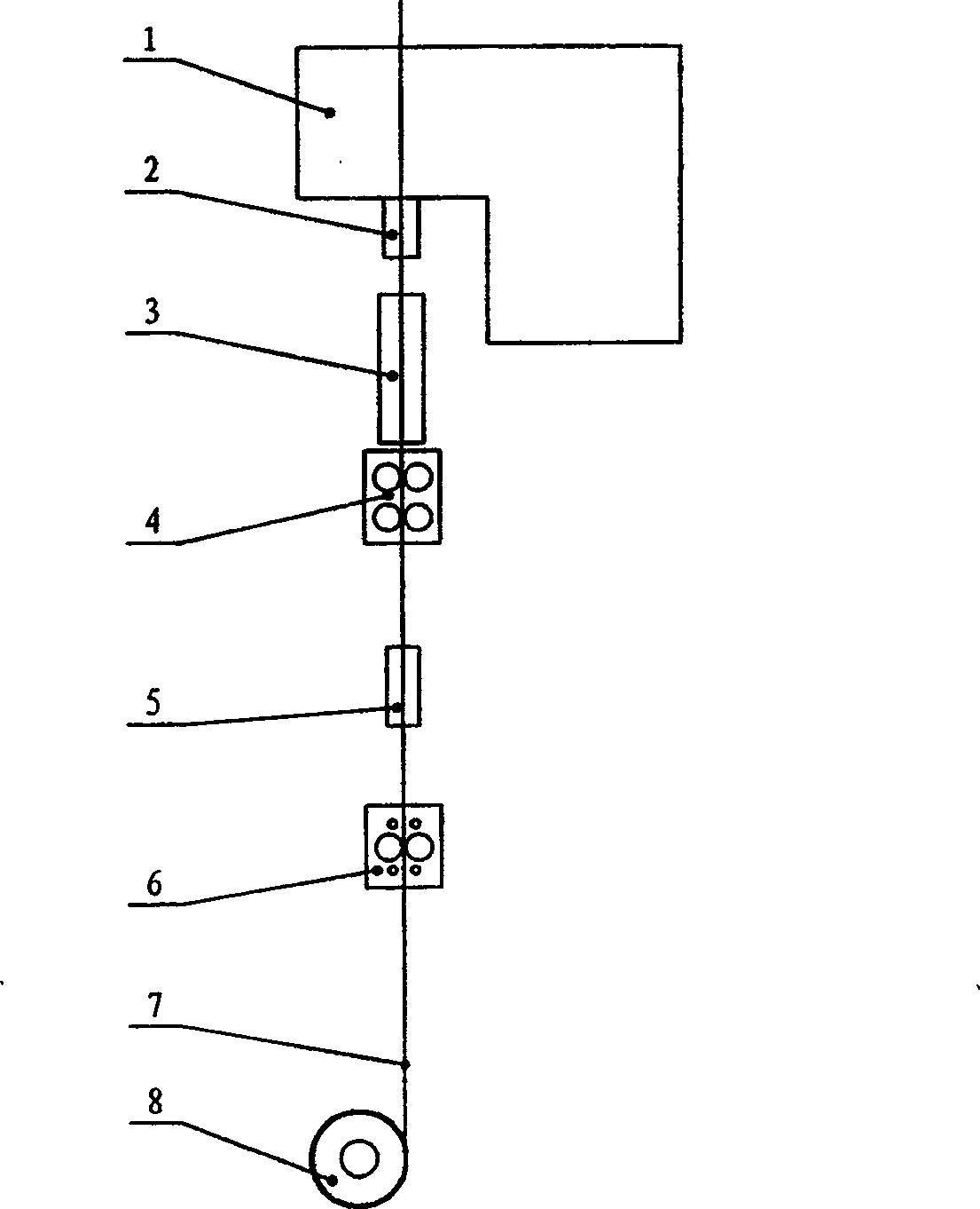 Casting-milling process method for manufacturing copper and copper alloy band