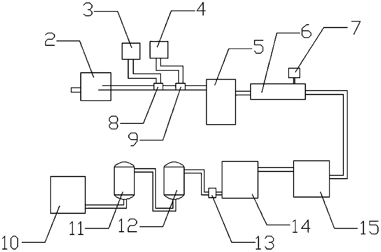 Method and device for treating oilfield wastewater