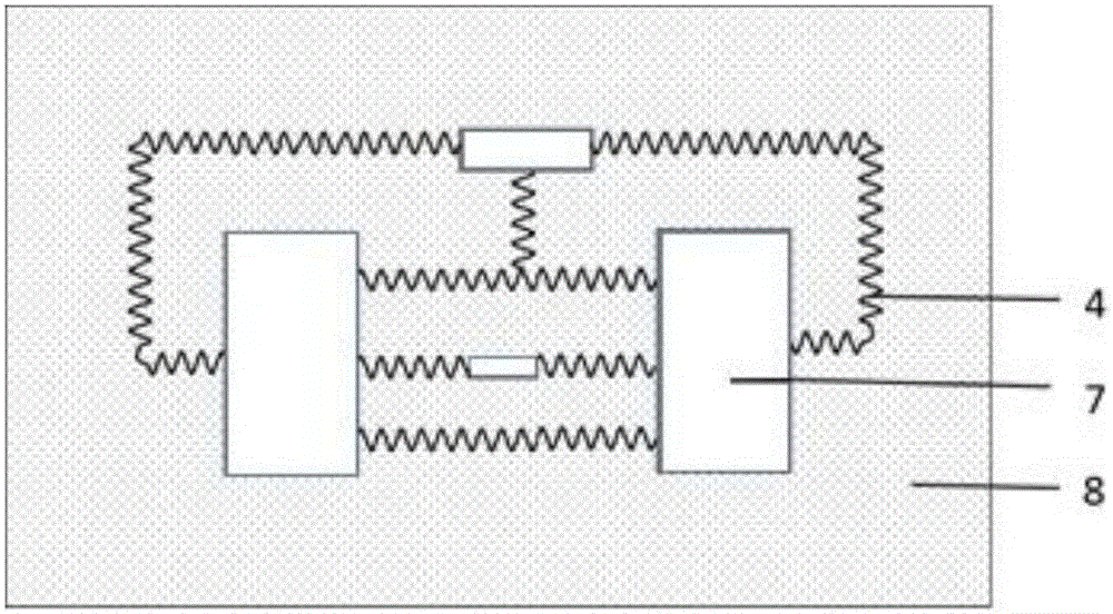 Elastic circuit fabrication method based on metal sacrificial layer process