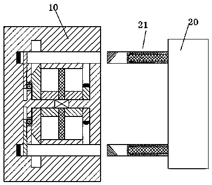Power socket assembly capable of being powered on and powered off safely