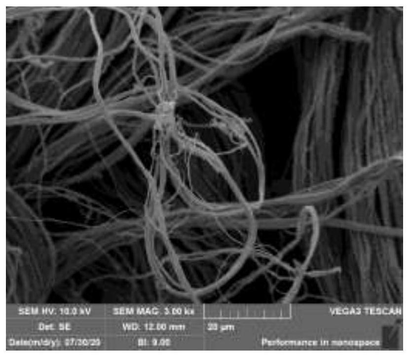 Preparation method of vinyl collagen microsphere/polyamide fiber composite material