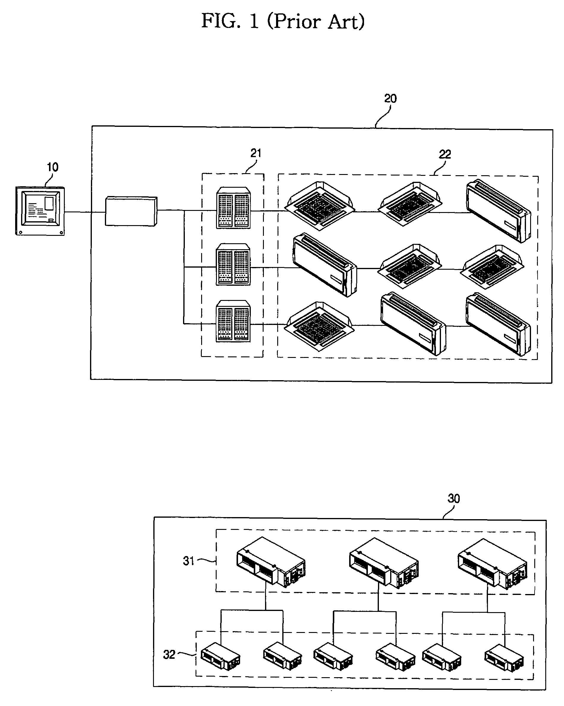 Multi-air conditioner central control system