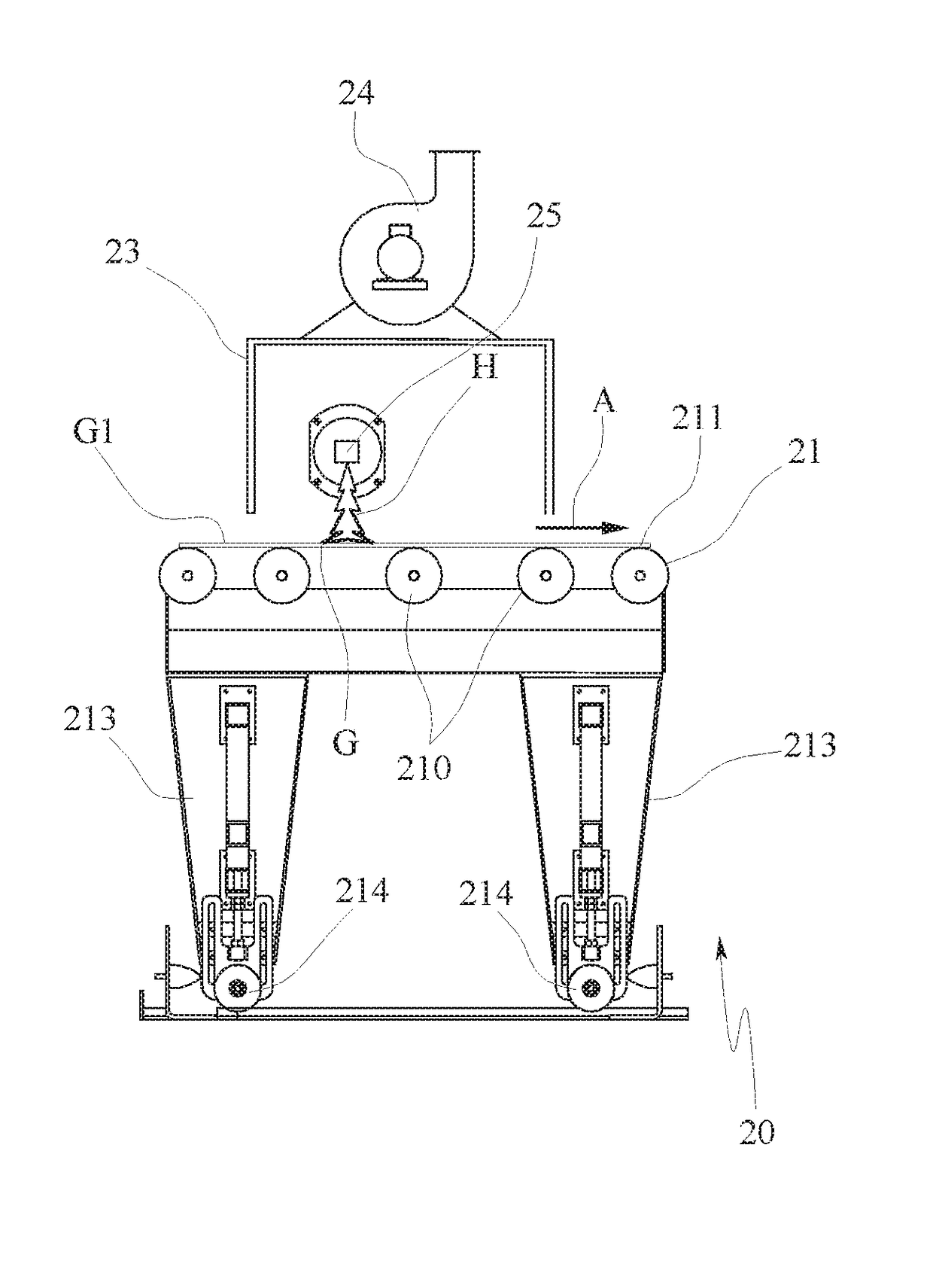 Machine and method for cleaning glass articles