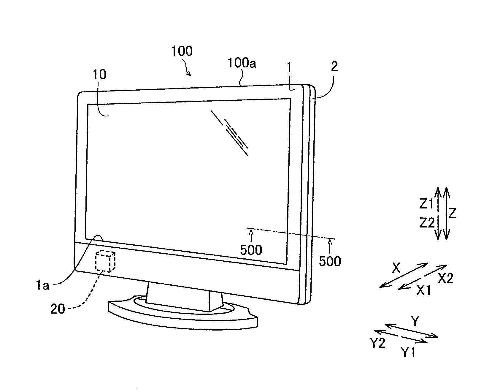 Display device and television set