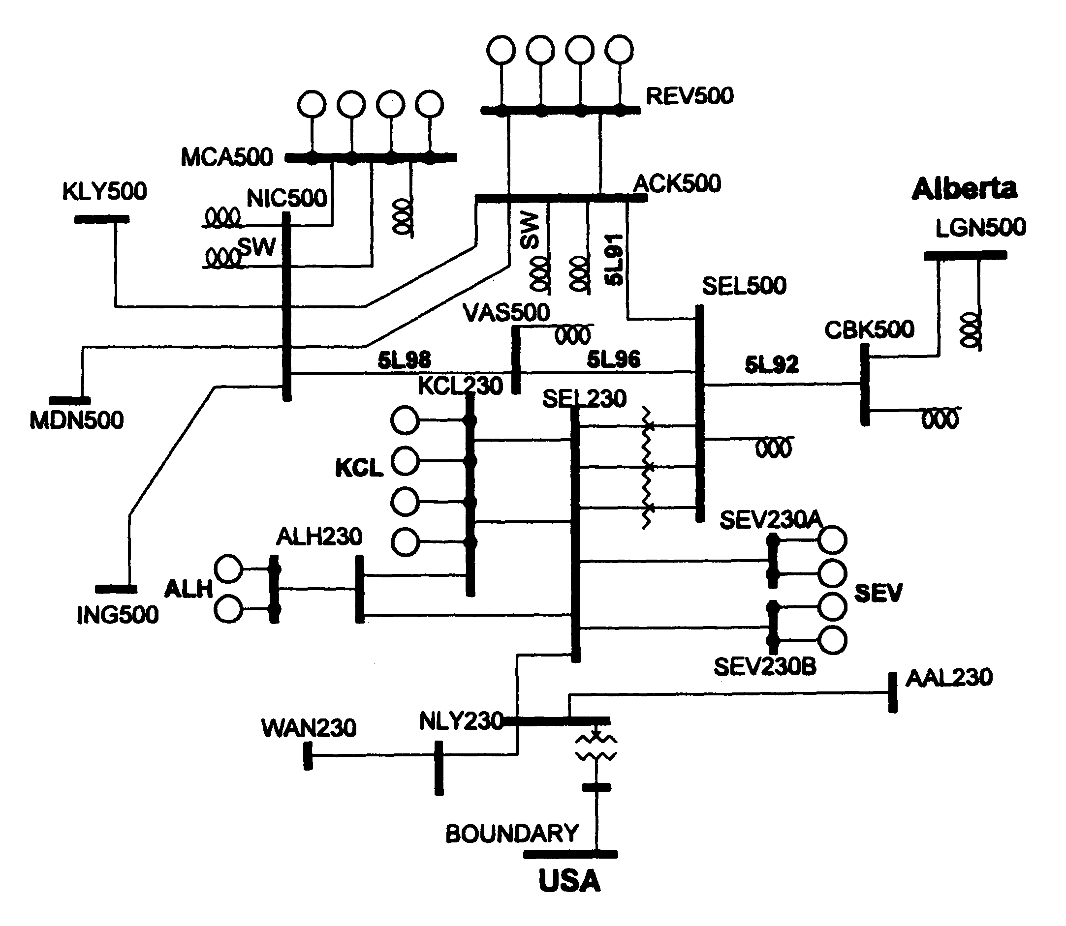 Method and system of real-time estimation of transmission line parameters in on-line power flow calculations