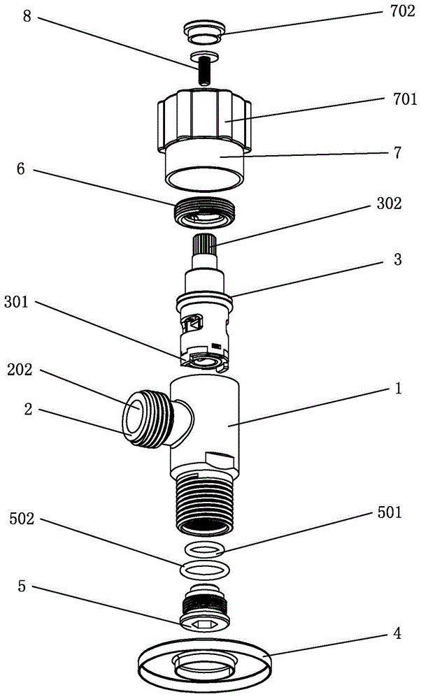 Angle valve